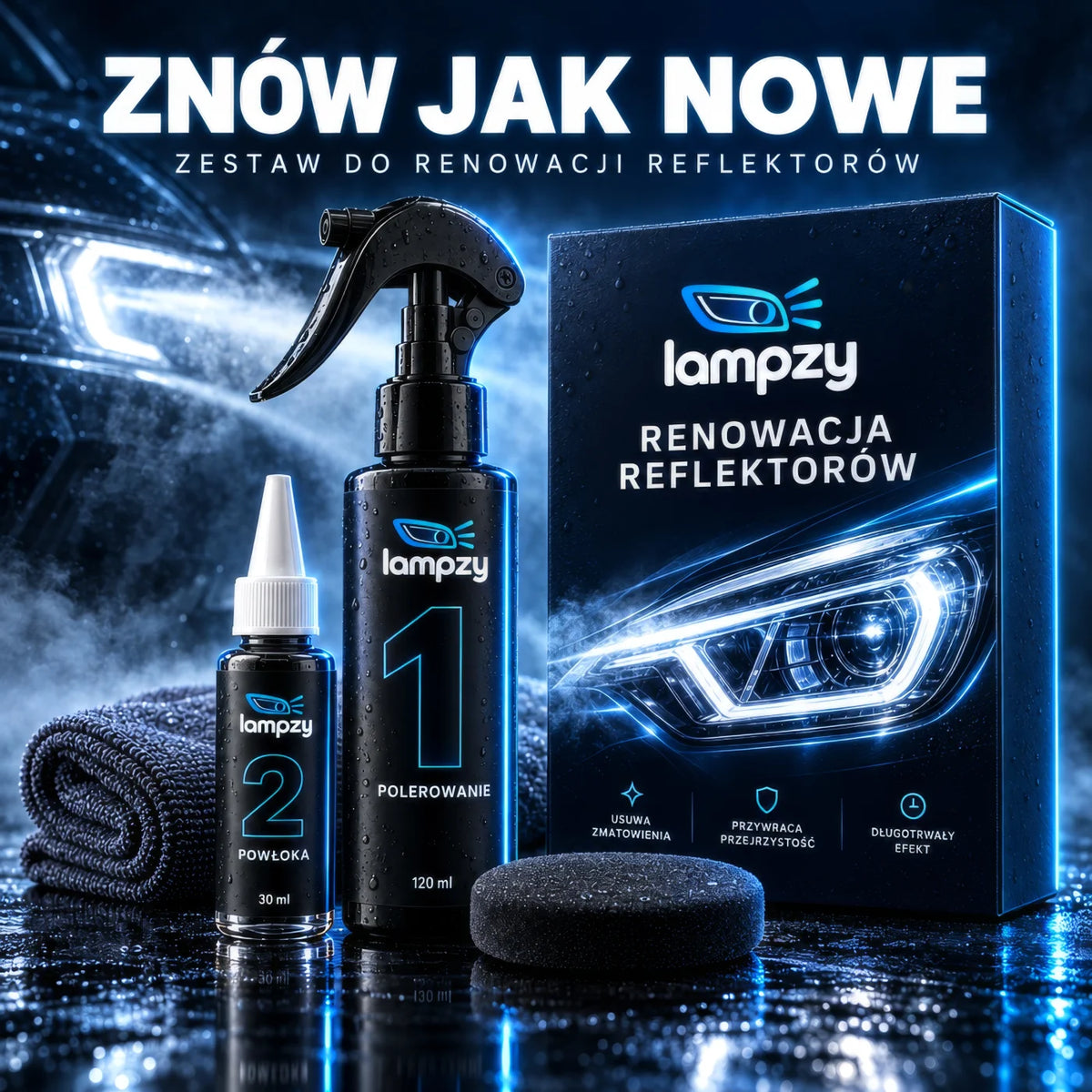 Lampzy™ Renowacja reflektorów